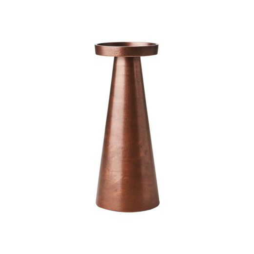 MINSK Candle holder L, Copper colour