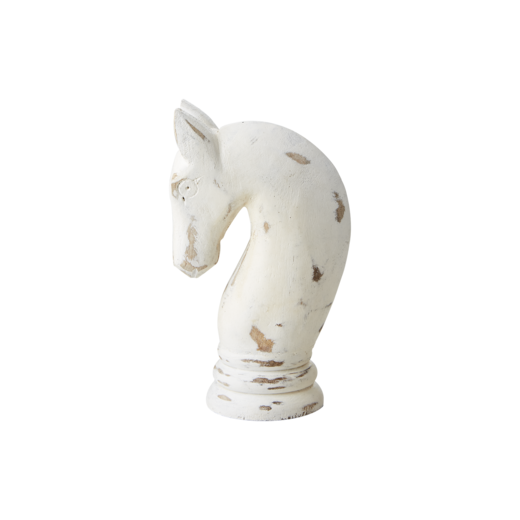 CHESS Decorative chess piece, White