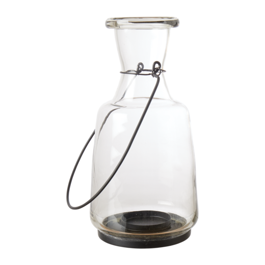 HELEN Hängande lykta, Klar/svart