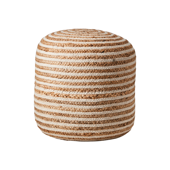 JUNI Sittpuff, Natur/elfenben