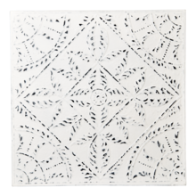 MALCOM Plate tile M, White