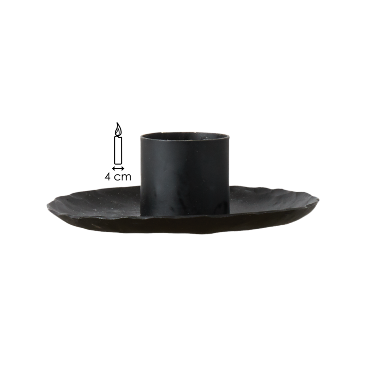 THOR Ljushållare, Svart