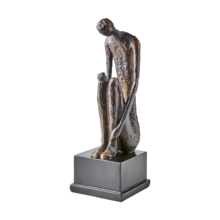 POSE Statue, Bronze/noir