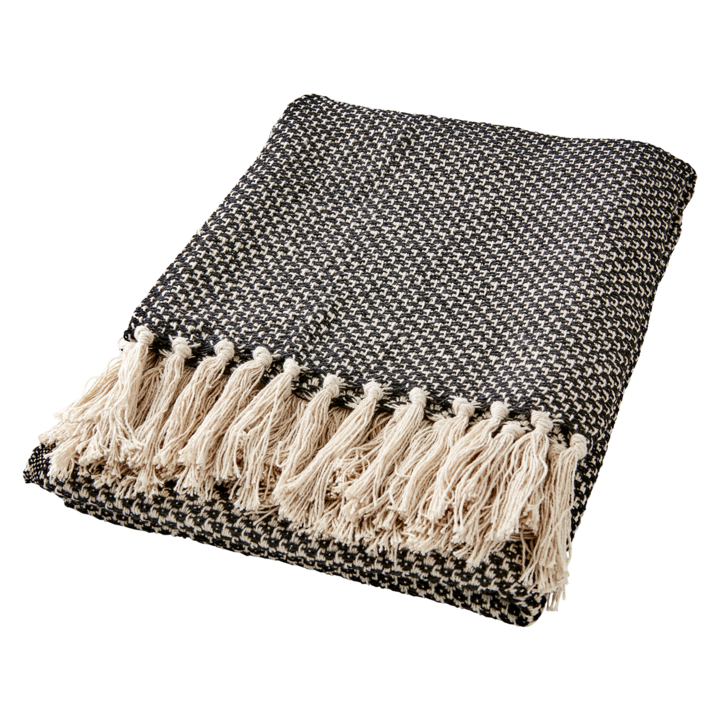 ANNA Filt, Svart/beige