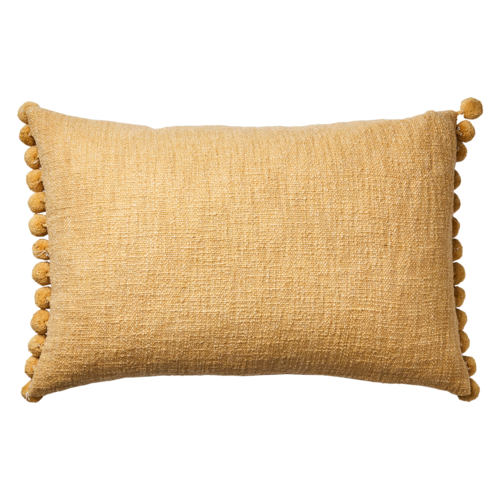 mustard rectangle cushion