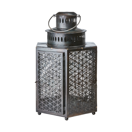 ORYX Lykta M, Svart/brun