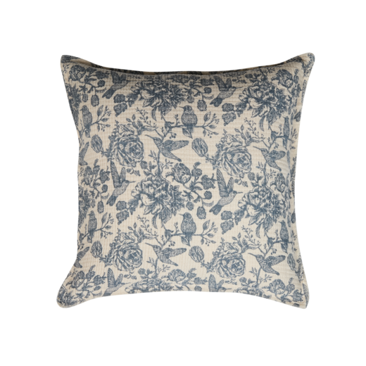 AGNES Kuddfodral, Elfenben/blå