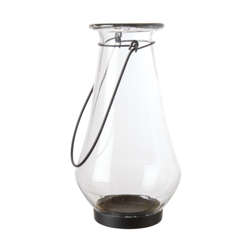 HELEN Hängande lykta, Klar/svart