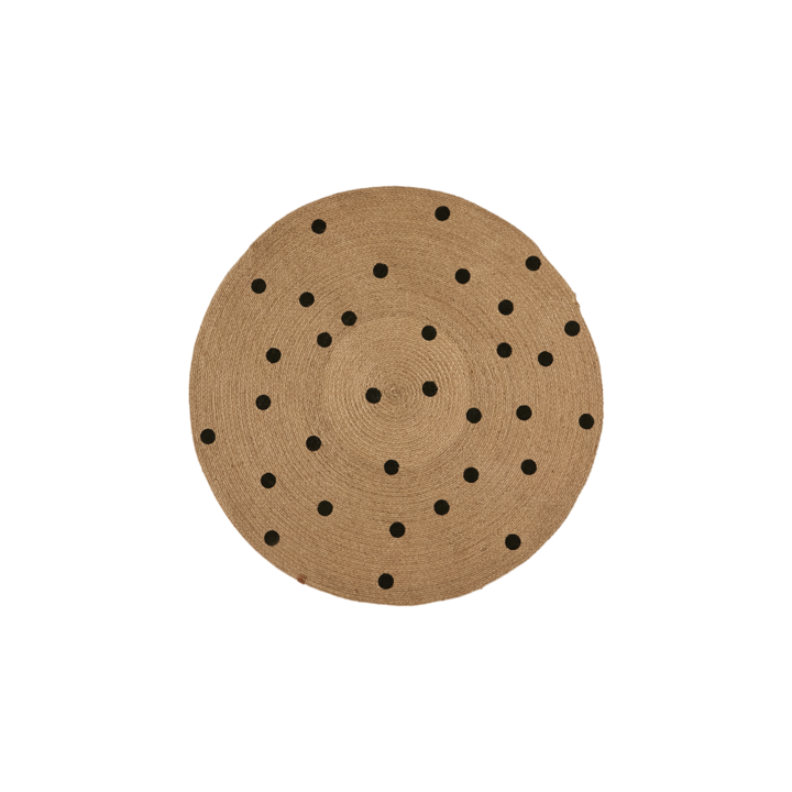 JUNI Matta S, Natur/svart