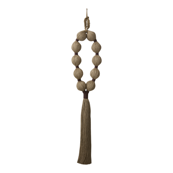 MILLA Väggdekoration, Natur/mörkröd