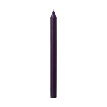 RUSTIC Candle, Dark lilac