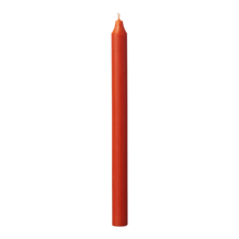 RUSTIC Candle, Dark orange