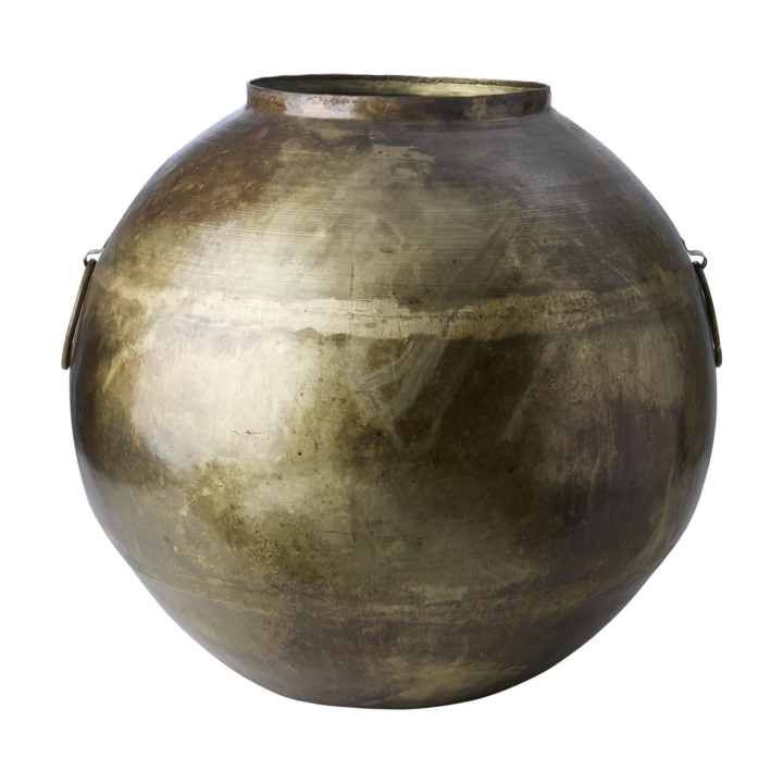 OTIS Kruka M, Mässingsfärgad