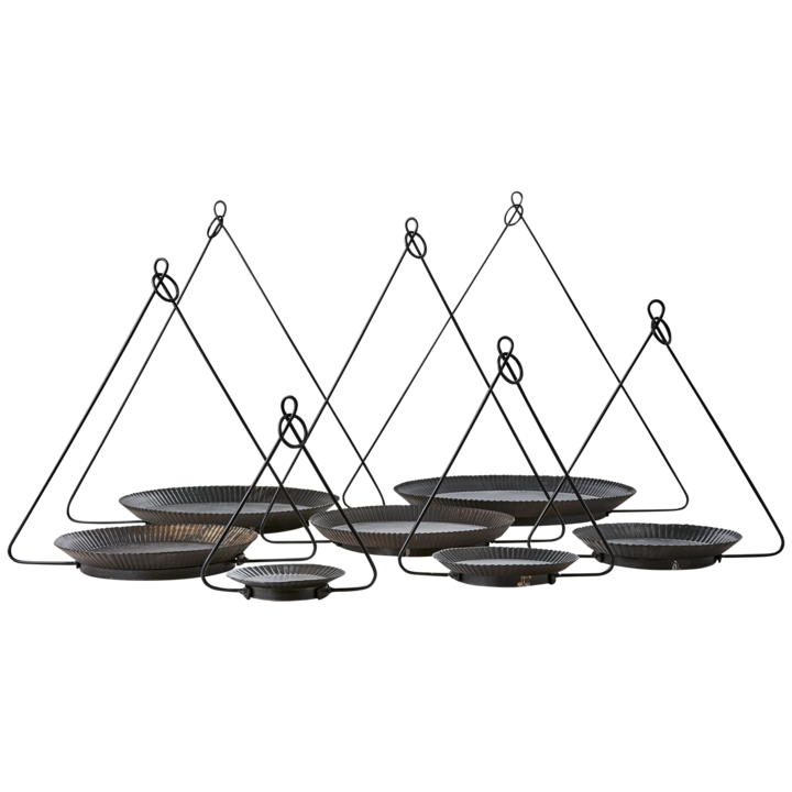 ROBUST Fat, set om 7, Svart