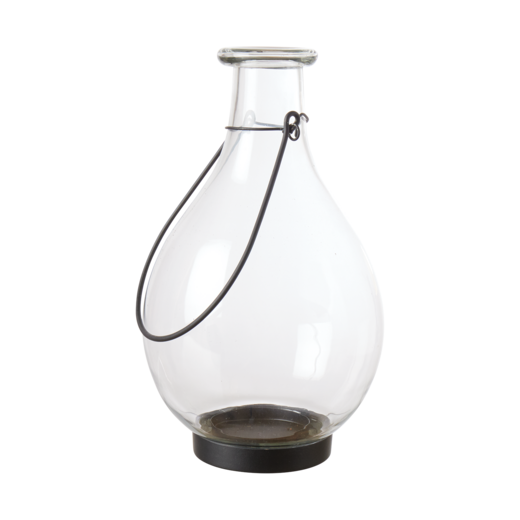 HELEN Hängande lykta, Klar/svart