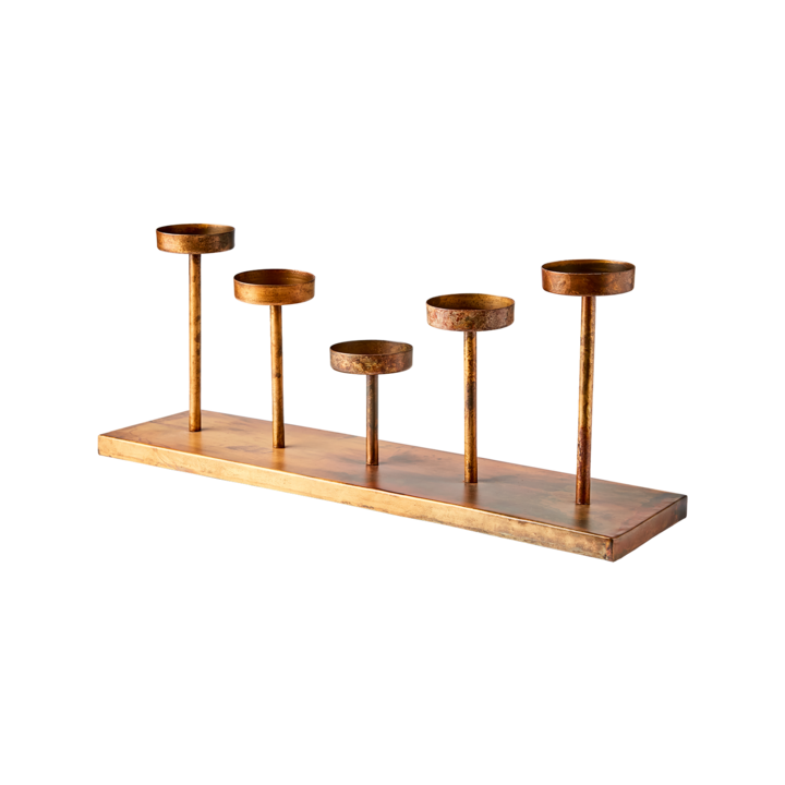 THOMAS Värmeljushållare, Mässingsfärgad