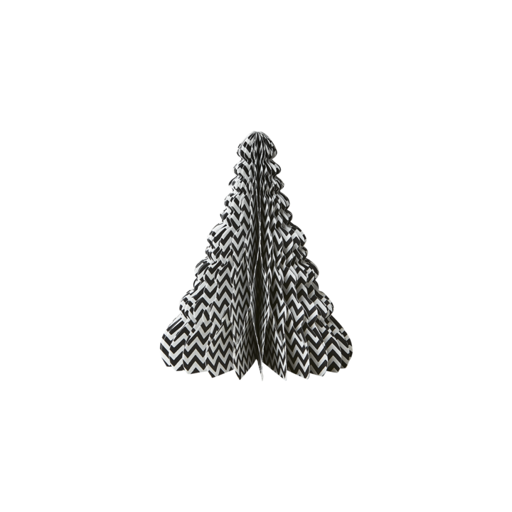 UNI Prydnadsgran M, Svart/vit