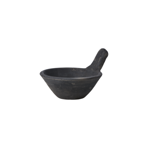 FLODA Bowl with handle S, Black