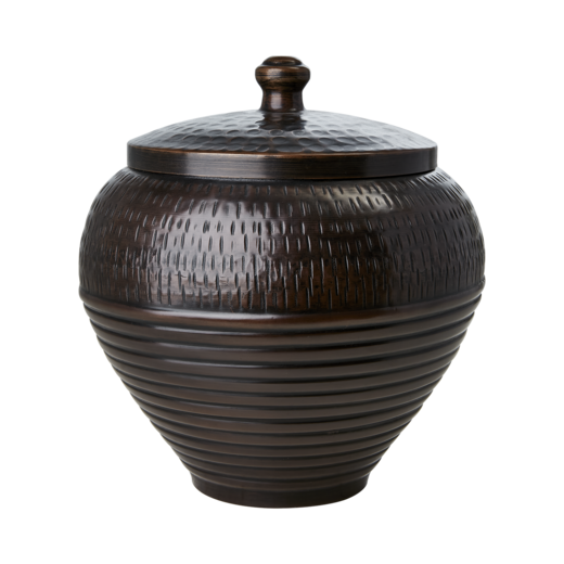 ELDORADO Urn with lid, Black