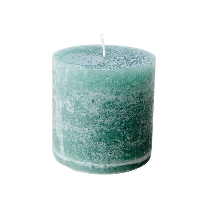 COTE NORD Bougie pilier, Vert turquoise