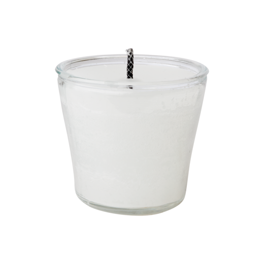 EVENT Vase with outdoor candle M, Clear/white