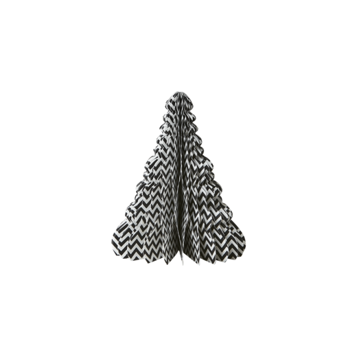 UNI Prydnadsgran M, Svart/vit