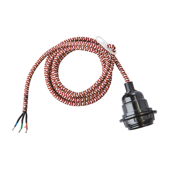 ELECTRO Sladd, Guld/bordeaux/vit