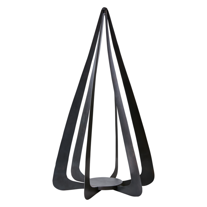 BODIL Uteljushållare/växtstöd, Svart