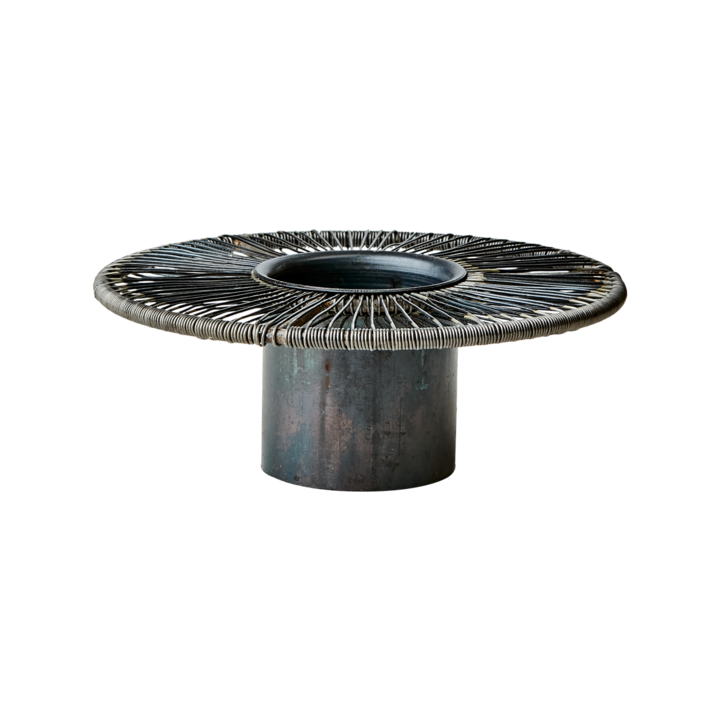 THOMAS Värmeljushållare M, Grå