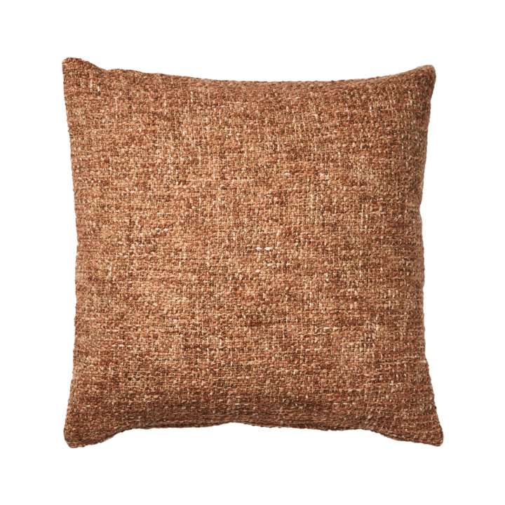 NINA Cushion cover, Coral/beige