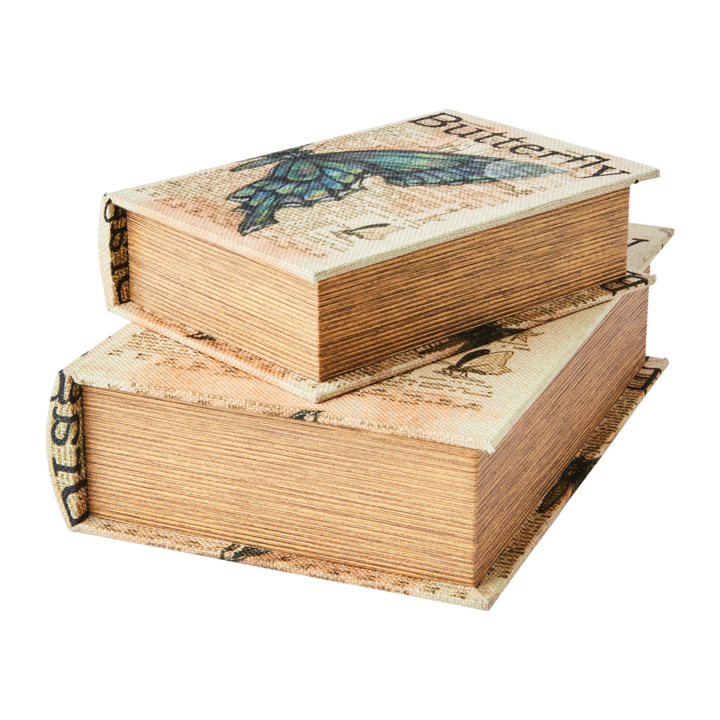 BROOKE Låda, set om 2, Natur