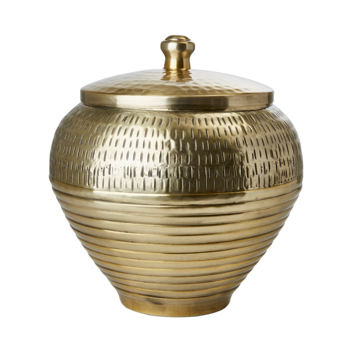 ELDORADO Urn with lid, Brass colour