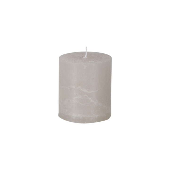 COTE NORD Pillar candle, Light grey