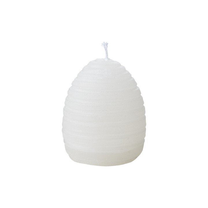 DECO Egg with swirls, Ivory