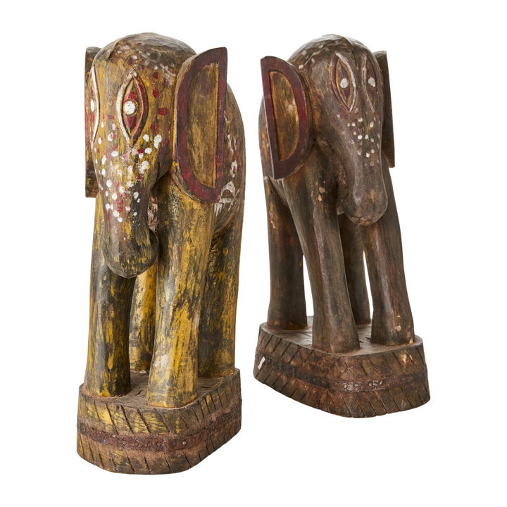 TREASURE Elefant, Flerfärgad