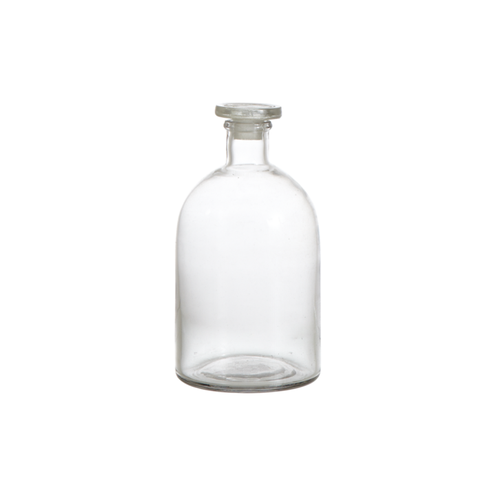 BELLA Bottle with lid M, Clear