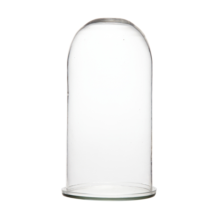 BELLA Glaskupa med fat L, Klar