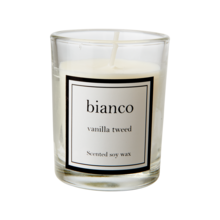 BIANCO Velas aromáticas S Vanilla tweed, Color claro