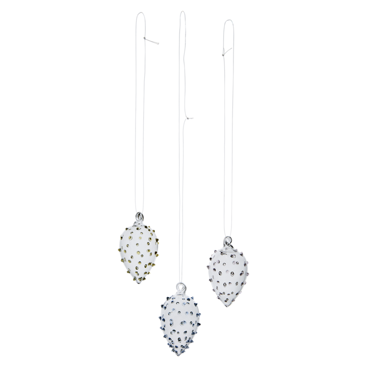 BUNNY Påskdekoration, 3-pack, Rosa/gul/blå