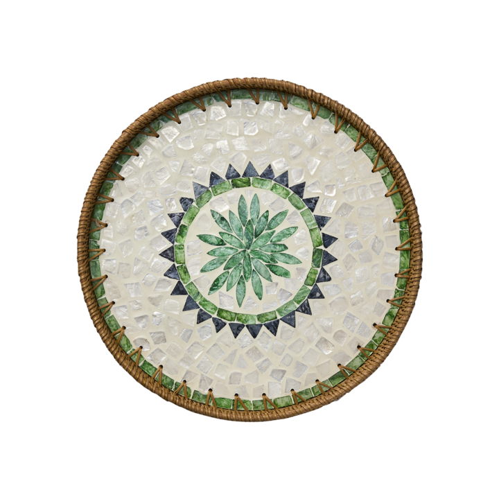 SUNNY Bricka, Grön/natur