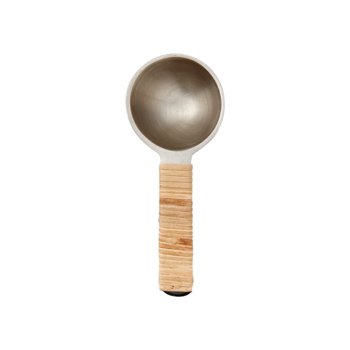 ODIN Coffee spoon, Silver colour/natural