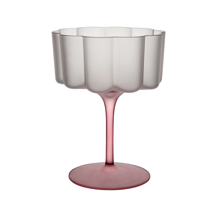 LILLIE Cocktail/dessertglas, Rosa