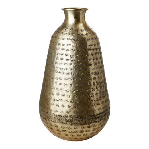 ELDORADO Vase, Brass colour